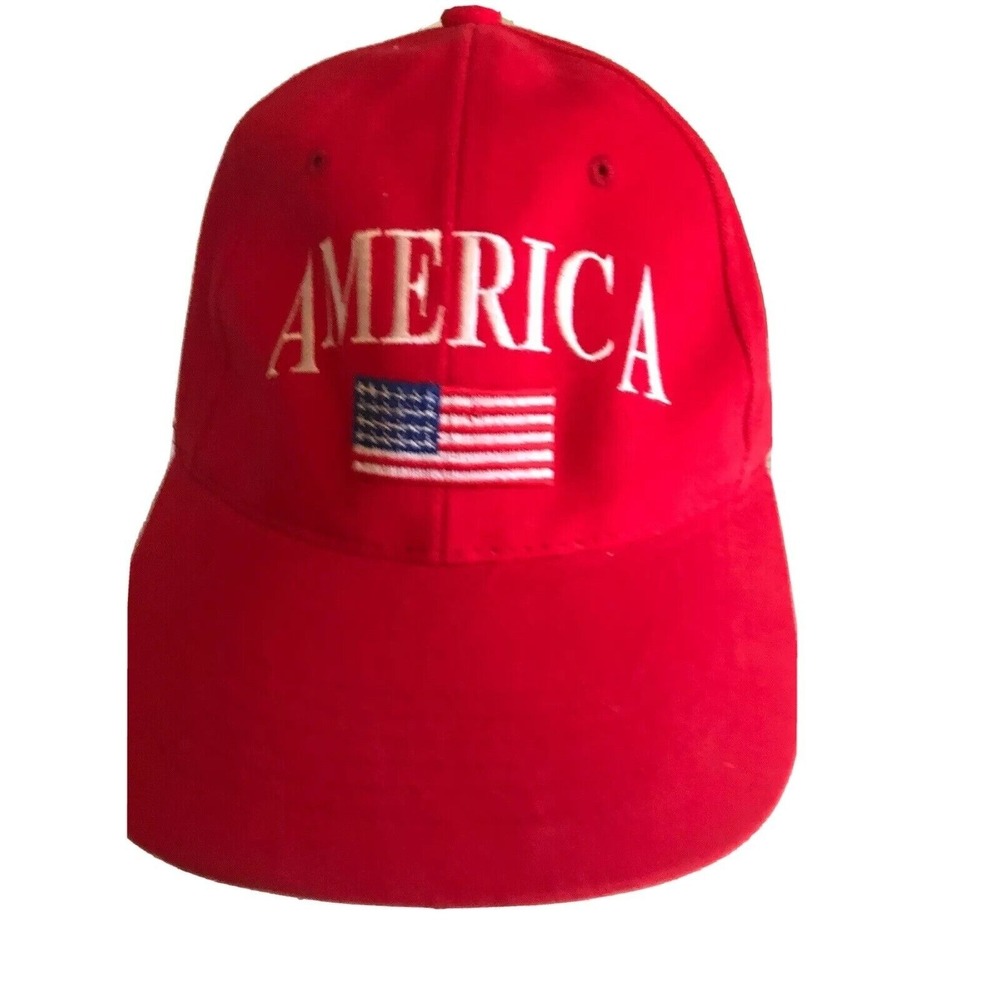 Red America US American Flag‎ United States Baseball Hat Cap